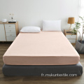 Couverture protectrice de matelas bébé imperméable coloré en gros